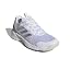 White Silver Metallic Dash Grey