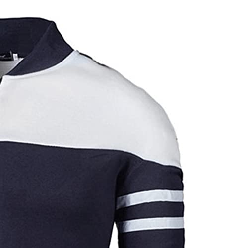 Men's Fall Winter Sweatshirt Jacket Fashion Athletic fit Outwear Casual Zip up Long Sleeve Clothes Comfy Shirt Jacket3