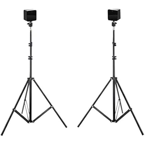 New! Hadar- VR Tripod Stand - HTC Vive Compatible Sensor Stand and Base Station for Vive Sensors or Oculus Rift Constellation (2-Pack)