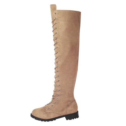 Bottines à lacets antidérapantes pour femme fatiguée des pieds douloureux en hiver
