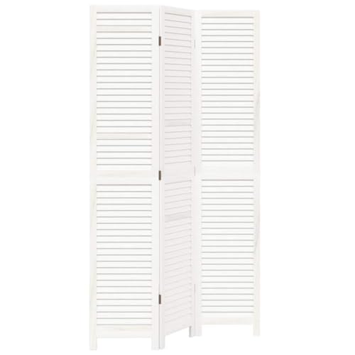 vidaXL Raumteiler 3-TLG., Paravent mit Faltdesign,Trennwand für Wohnzimmer...