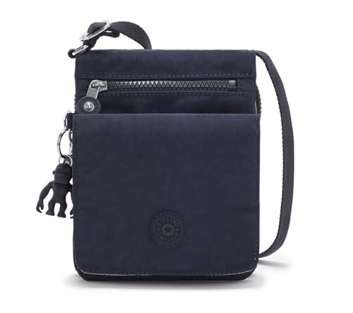 Kipling New Eldorado Bandolera Pequeña, Blue Bleu 2 (Azul)