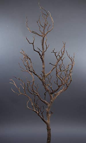 Seidenblumen Roß Großer Dekoast/Dekozweig 80cm braun YF künstlicher AST Zweig Kunstast Kunststoff