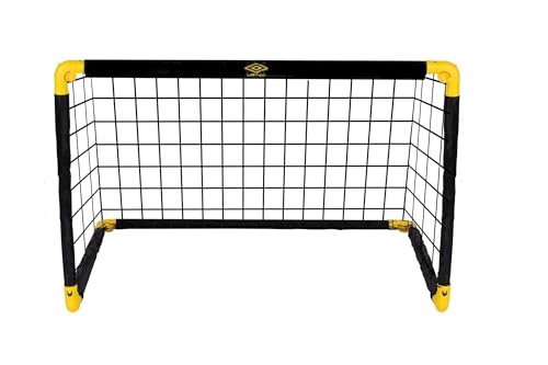 Umbro Porta da Calcio Pieghevole 90 x 59 x 61 cm - Per Giardino, Bambini e Adulti - Accessori per Allenamento Interni ed...