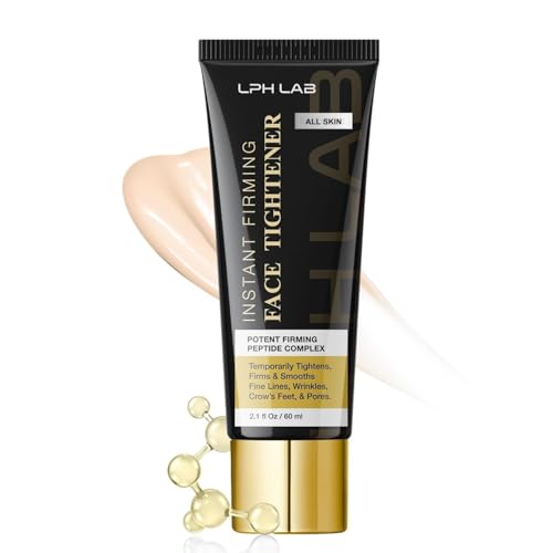 LPH LAB Instant Face Lift Cream: Temporary Face Tightener for Mature Skin (Age 50+) – Visibly Firm & Smooth the Look of Wrinkles Fine Lines – For Bare Skin Use – 2.1 fl oz