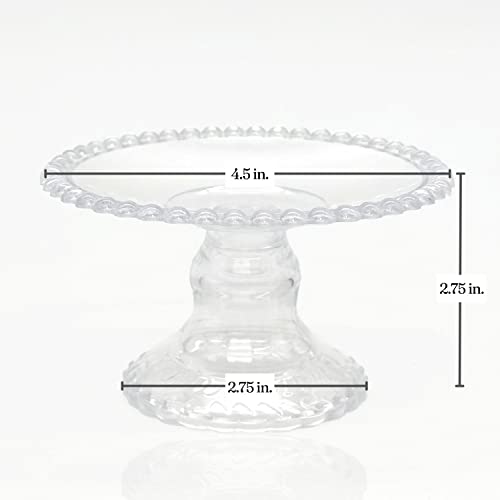 12Pc Cupcake Serving Plate Stand Display (Clear) #TOP5