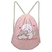 Upetstory Cute Cat Drawstring Backpack for Women Girls Kids String Bag Sackpack Cinch Bags Training Gymsack for Travel Sports Yoga School Shopping Storage Pouch