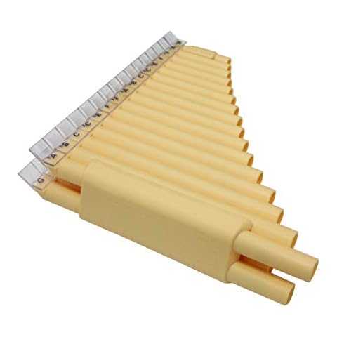 32 Pipes Pan Flute Double Pipes Pan Pipe Eco-friendly Resin Easy Learning Cover