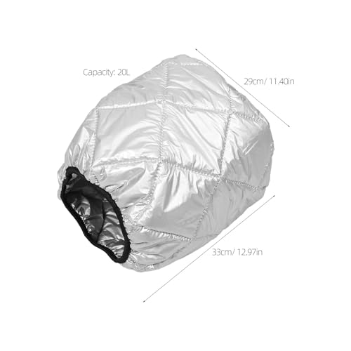 Cubierta opaca reutilizable de tela Oxford para proteger fermentación de 20l 3
