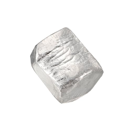 PATIKIL 20 Grammes De Morceaux De Métal D'Indium, Bloc D'Indium De Haute Pureté 99.995% Avec Boîte De Rangement Pour Enseignants Collectionneurs Passionnés De Science Recherche