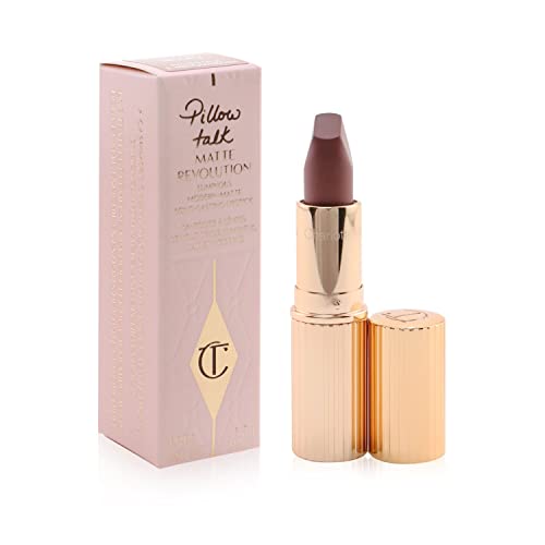Image of CHARLOTTE TILBURY PILLOW TALK LIPSTICK PILLOW TALK MEDIUM (Warm berry-pink Matte Revolution lipstick)