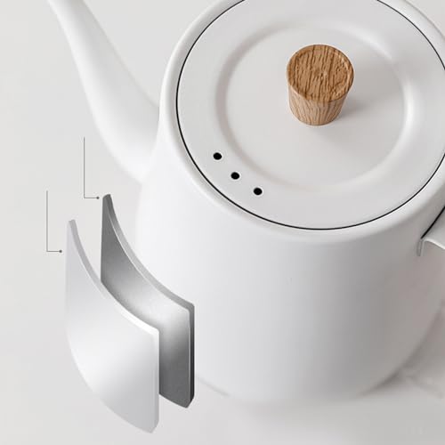 Hervidor eléctrico cuello de ganso Gavigain blanco miniatura 6