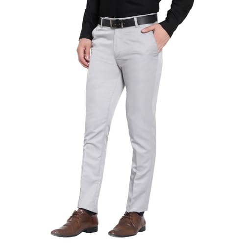Image of Men's Formal Trouser for Men | Regular Fit Office Wear Pant | Business Casual Trousers | Comfortable Formal Pants for Office, Work