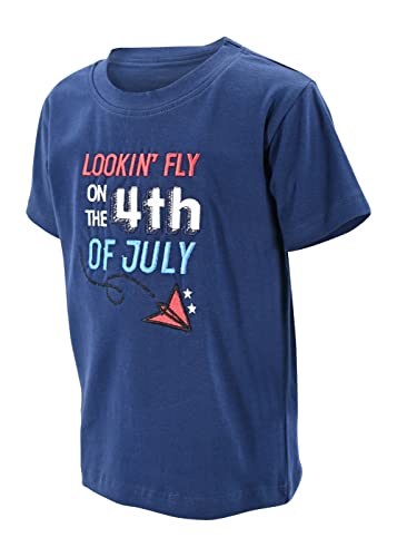 Image of Boys Short Sleeve Funny Graphic Tees for Toddler to Big Kid