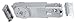 CRL CRL7060 Light Duty 90 Hold Open Overhead Concealed Closer Body Only