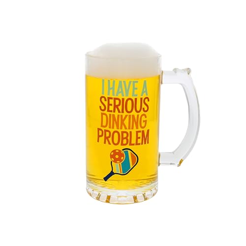 Vaso de cerveza de pickleball Pavilion 16 oz cristal resistente 2