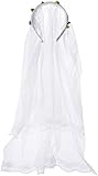 Dress-Up-America Bride Veil For Little Girls - Bridal Costume Accessory Perfect For Dress-Up and Princess Role-Play