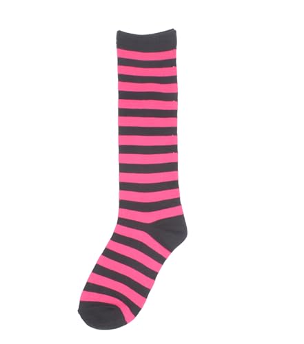 Image of Striped Knee High Socks for Women Outdoor Sport Athletic Stripe Casual Tube Socks