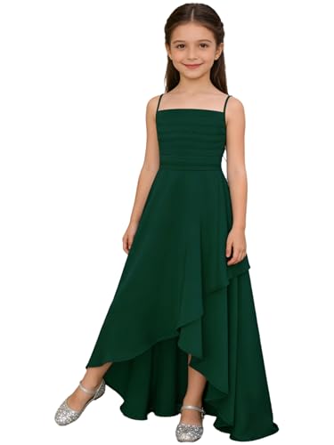 Vestido de gala cómodo sin mangas que soluciona la etiqueta de bodas infantiles 2
