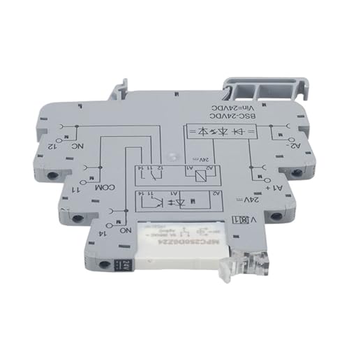 Interface de relais mince 12VDC avec LED pour commutation précise PLC - 2