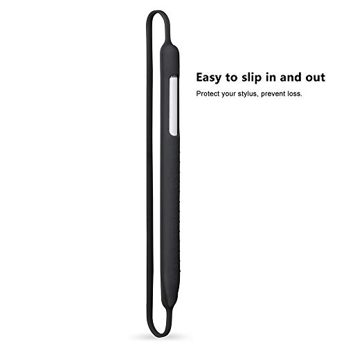 KKcare Suporte protetor de caneta de silicone compatível com Apple Pencil 1ª e 2ª geração Capa prote