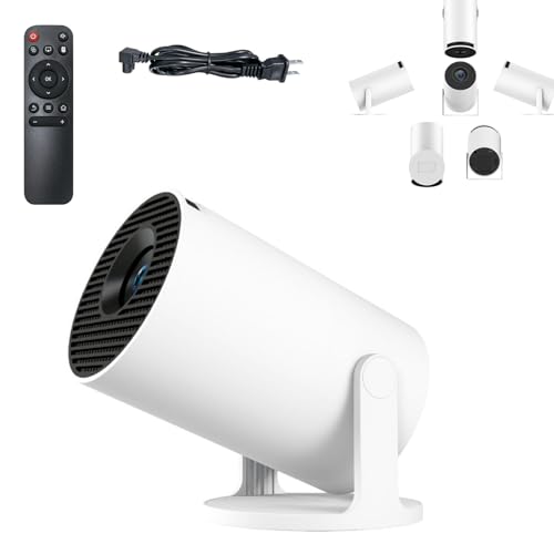 Image of Dulvo Projector, SpotLight - Home Theatre Experience, 360°Flex Rotation, 4K Projection,1600 Nits Brightness, Portable Streaming for Home, Bedroom and Outdoor Fun (1PC)
