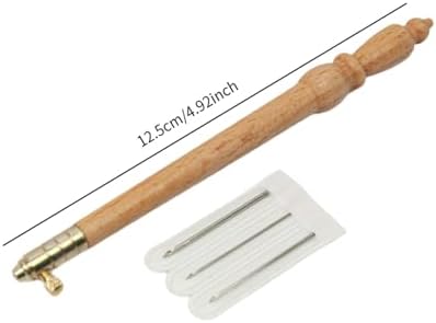 Sclmgo 3X Crochet Tool Set with Embroidery Hook and 3 for DIY Projects - 2