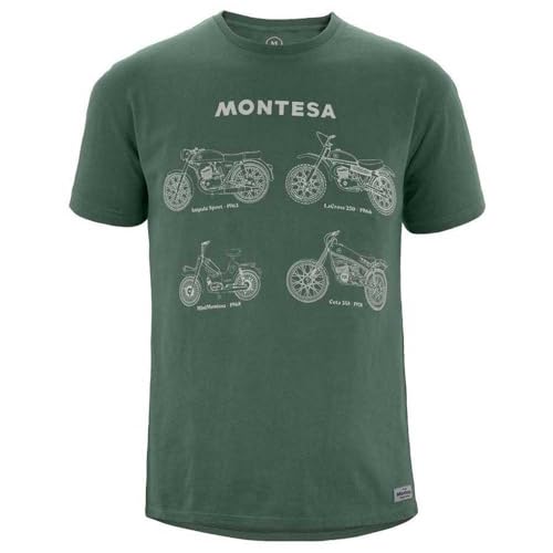 Green MONTESAll Range Short Sleeve T-Shirt L