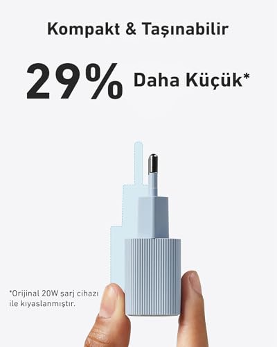 Anker Nano Prise Chargeur USB C Haute Vitesse Charge Rapide PIQ 3.0 et PPS pour iPhone Galaxy iPad et Plus - vue 6