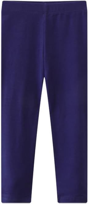 EmaoFun Girls and Toddlers' Cotton Stretch Leggings,3T-7T, Pack of 3 - Image 4
