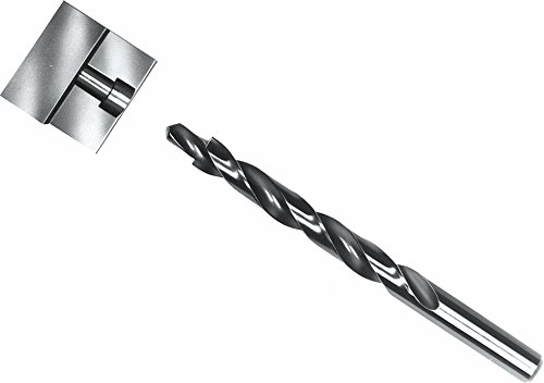 Michigan Drill 356 Series High-Speed Steel Jobber Length Step Drill Bit, Uncoated (Bright) Finish, Round Shank, Spiral Flute, 118 Degrees Conventional Point, #4 Screw Size, 3-3/4" Length (Pack of 1)