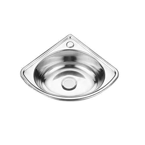 Évier simple compact en acier inoxydable épais et durable pour optimiser l'espace