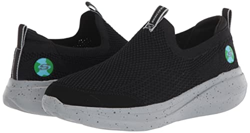 Skechers GO RUN Fast - Meltor, Sapatilha Meninos, Preto (Black), 32.0