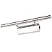 Produktbild Kompassswc LED Spiegelleuchte mit Schalter 7W 490Lumen Wasserdicht Edelstahl Badlampe 180° einstellbar Wandleuchte LED Schrankleuchte Bilderleuchte Badezimmerlampe 30SMD 55CM Länge Warmweiß