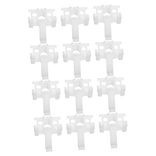 GRIRIW Vertical Blind Stem Replacement Stems Blind Slat Repair Kit 12 Slats for Easy Installation