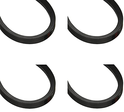 D&D PowerDrive A131 V Belt, Rubber, 1/2 x 133 OC (4)