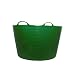 TubTrugs SP75G X-Large Green Flex Tub, 75 Liter