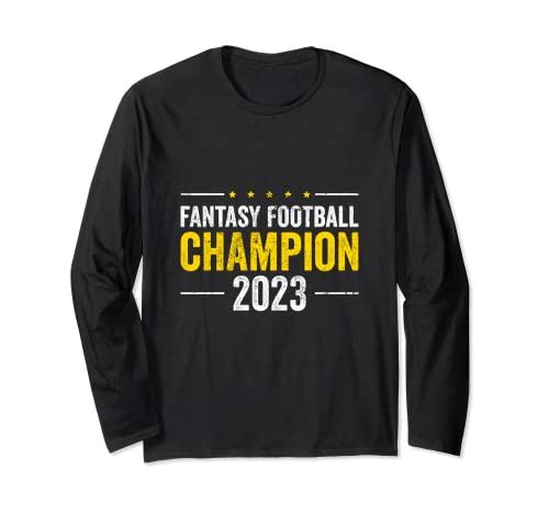 Ganador del campeón de fútbol de fantasía 2023 Manga Larga