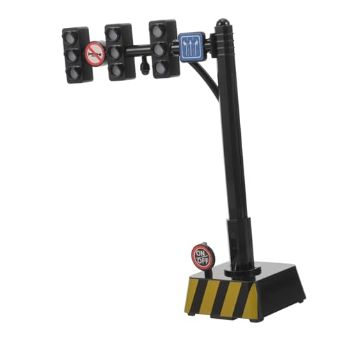 STOBOK Ampelspielzeug Ampel Spielzeug Kinder-Ampel Ampel-Spielzeug Ampeln Spielzeuge Embleme Mini-Signallampe Lernspielzeug Miniatur das Schild Modell licht Stopplicht schmücken Plastik