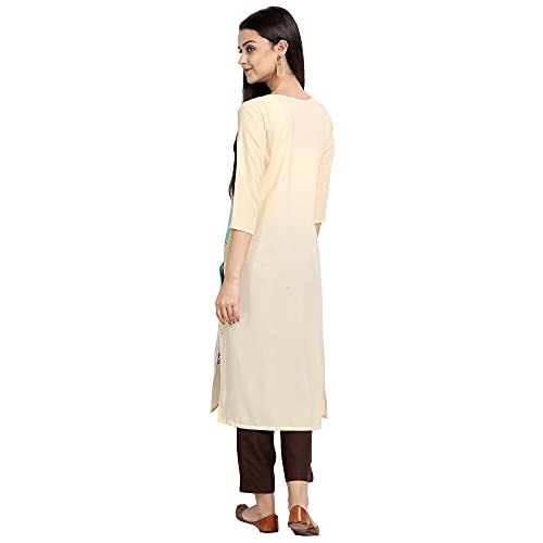 Image of Women's Crepe Straight Kurta