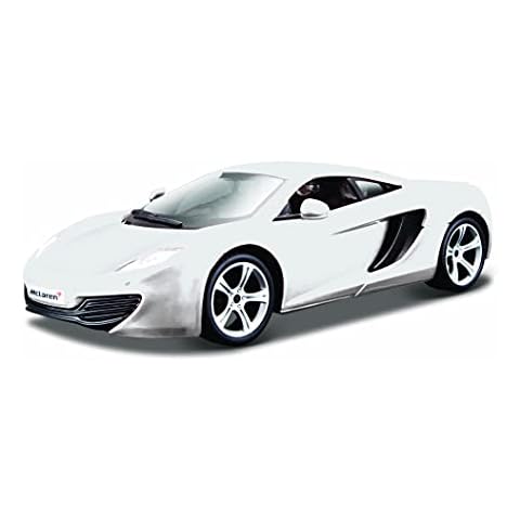 Tavitoys TY-18-21074W McLaren 12C Color Blanco y en Escala 1/24 (Bburago 18-21074W) Model:, Colour Cover