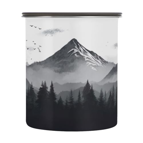 Envase hermético para café de acero inoxidable Blueangle 30oz