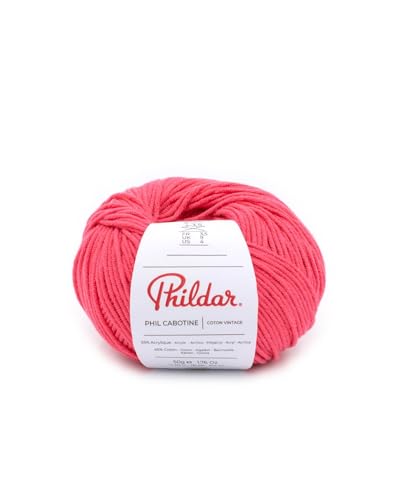 Phildar - Ovillo de lana Phil CABOTINE de 50 g, lana para tejer,...