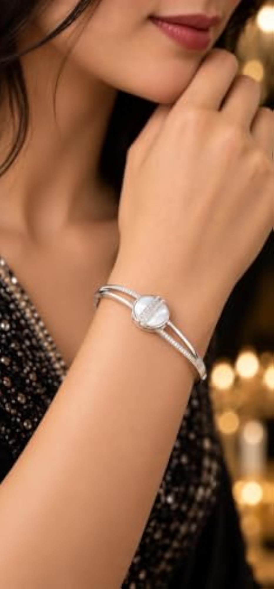 Women's Moonstone Elegance Kada, Keepsakes