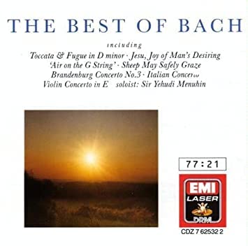 Best of [Audio CD] Bach and Menuhin