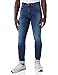 Produktbild Replay Herren Jeans Anbass Slim-Fit Hyperflex mit Stretch, Blau (Dark Blue 007), W36 x L34