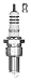 NGK 6637 Iridium IX Spark Plug - BPR6EIX, 1 Pack