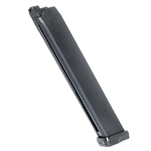 Airsoft tir Gear APS 48rd Mag Big Stick Extended CO2?Magazine pour APS Shark/noir Hornet et ACP S?rie Pistolet Cover