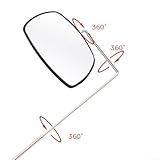 Practical Rear View Eyeglass Mirror for Cycling Helmet, Strong and - Image 7