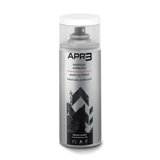 Ambro-Sol APR3 - S400PAST.8 Uniwersalny Lakier Akrylowy BEZBARWNY MAT. Puszka z Aerozolem z Blachy Ocynowanej, w 100% Nadaje się do Recyklingu 400 ml.